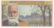 Francia 5 NF sur 500 Francs - Victor Hugo - 1959 - Serial N.121 - XF to AU - p.137b