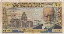 Francia 5 NF Victor Hugo - 01-06-1961 - Serial W.59