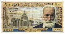 Francia 5 NF Victor Hugo - 01-07-1965 - Serial R.150 - Fay.56.19
