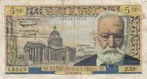 Francia 5 NF Victor Hugo - 03-12-1959 Serial Z.29 - VF - P.141