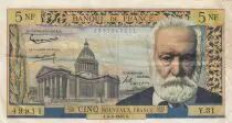 Francia 5 NF Victor Hugo - 04-02-1960 - Serial Y.31