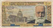 Francia 5 NF Victor Hugo - 04-02-1965 - Serial U.138 - F+