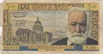 Francia 5 NF Victor Hugo - 04-02-1965 - Serial Y.136