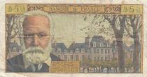 Francia 5 NF Victor Hugo - 05-07-1962 - Series Y.93