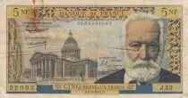 Francia 5 NF Victor Hugo - 06-04-1961 - Serial J.52