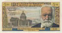 Francia 5 NF Victor Hugo - 06-04-1961 Serial T.52 - VF - P.141