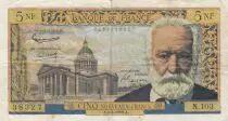 Francia 5 NF Victor Hugo - 07-02-1963 Serial N.103 - VF - P.141