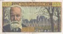Francia 5 NF Victor Hugo - 07-02-1963 Serial V.102 - VF - P.141