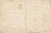 Francia 5 Pounds - 01-11-1791 - Sign. Corsel - Serial 91G