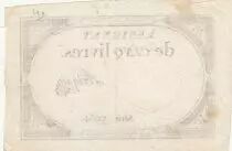 Francia 5 Pounds - 10 Brumaire Year II (31.10.1793) - Sign. Ariquey - Serial 17564