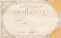Francia 5 Pounds - 10 Brumaire Year II (31.10.1793) - Sign. Audouin - Serial 24112