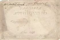 Francia 5 Pounds - 10 Brumaire Year II (31.10.1793) - Sign. Chaignet - Serial 12650