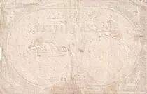 Francia 5 Pounds - 10 Brumaire Year II (31.10.1793) - Sign. Feuillade - Serial 12143