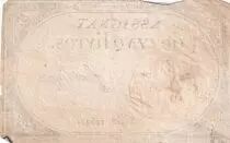 Francia 5 Pounds - 10 Brumaire Year II (31.10.1793) - Sign. Feuillade - Serial 12143