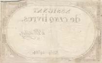 Francia 5 Pounds - 10 Brumaire Year II (31.10.1793) - Sign. Mortier - Serial 14584