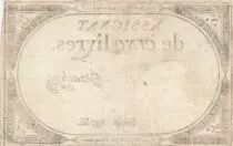 Francia 5 Pounds - 10 Brumaire Year II (31.10.1793) - Sign. Troup&eacute; - Serial 14726