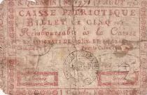 Francia 5 Sols - Aisne - Saint Quentin - 1791