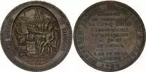 Francia 5 Sols, Constitution - Monneron the Troth - 1792 - Tn.31