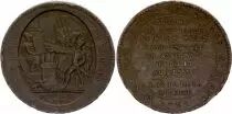 Francia 5 Sols, Constitution - Monneron the Troth - 1792 - Tn.31