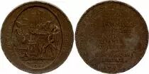 Francia 5 Sols, Constitution - Monneron the Troth - 1792 - Tn.31