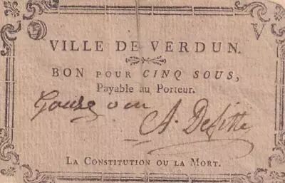 Francia 5 Sous - Haute-Garonne - Verdun-sur-Garonne - 1792