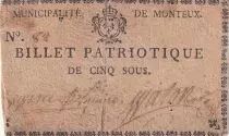 Francia 5 Sous - Municipality of Monteux - Vaucluse - n&deg;82