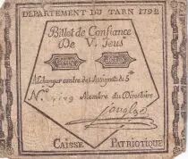 Francia 5 sous - Tarn et Garonne - Municipality of Moissac - N&deg;1506