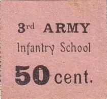 Francia 50 Cent - 3rd Army Infantry School - P.3