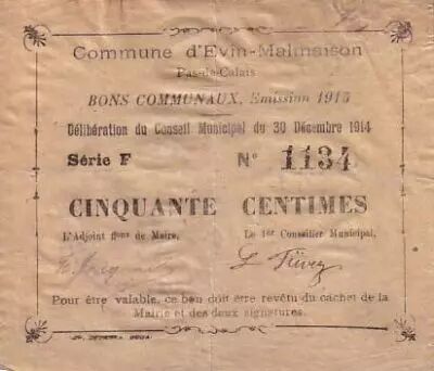 Francia 50 cent. Evin-Malmaison