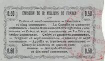 Francia 50 cent. Fourmies - 08/05/1916