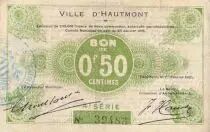 Francia 50 cent. Hautmont