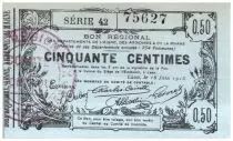 Francia 50 cent. Laon R&eacute;gional - 1916
