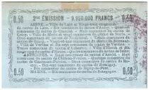 Francia 50 cent. Laon R&eacute;gional - 1916