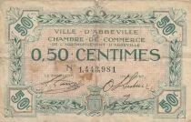 Francia 50 Centimes - Abbeville Chamber of Commerce - ND(1914-1925) - PTB