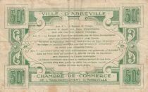 Francia 50 Centimes - Abbeville Chamber of Commerce - ND(1914-1925)