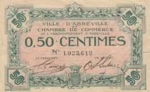 Francia 50 Centimes - Abbeville Chamber of Commerce - ND(1914-1925)