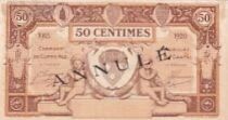 Francia 50 Centimes - Aurillac and Cantal Chamber of Commerce 1915 - UNC
