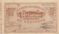 Francia 50 centimes - Chamber of Commerce - Bordeaux - 1914