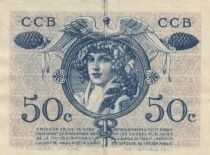 Francia 50 centimes - Chamber of Commerce - Bordeaux - 1921