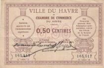 Francia 50 centimes - Chamber of Commerce - Le Havre - ND (1914-1920)