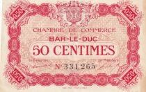 Francia 50 Centimes - Chambre de commerce - Bar-le-Duc - 1917