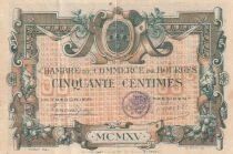 Francia 50 centimes - Chambre de Commerce - Bourges - 1915 - S&eacute;rie C