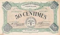 Francia 50 Centimes - Chambre de Commerce - Eure-et-Loir - 01-1921 - 5&egrave;me &eacute;mission