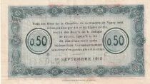Francia 50 centimes - Chambre de Commerce - Nancy