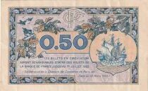 Francia 50 Centimes - Chambre de commerce - Paris - 1920 - S&eacute;rie B.47