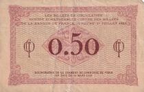 Francia 50 Centimes - Chambre de commerce - Paris - 1920 - S&eacute;rie J.18