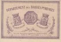 Francia 50 Centimes - Chambre de commerce de Bayonne - 1918 - Serial yy - P.21-55