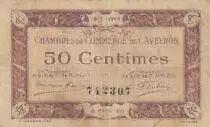 Francia 50 centimes - Chambre de commerce de l\'Aveyron - 1915