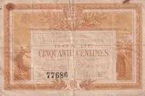 Francia 50 Centimes - Chambre de commerce de la Roche-sur-Yon - Serial H- P.65-14