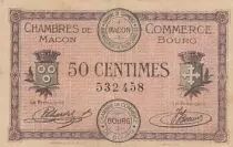 Francia 50 centimes - Chambre de commerce de Macon et Bourg - 1915